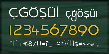 Trakya Font Poster 4
