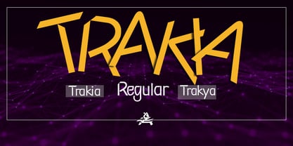 Trakya Font Poster 1