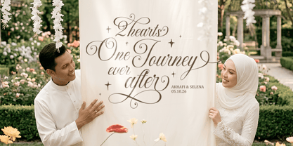 Silken Luxe Font Poster 4