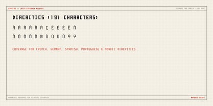 Techmono Font Poster 11