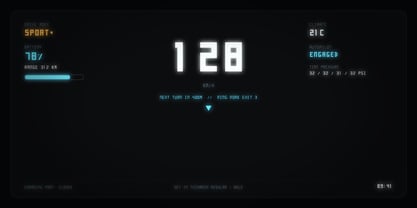 Techmono Font Poster 6