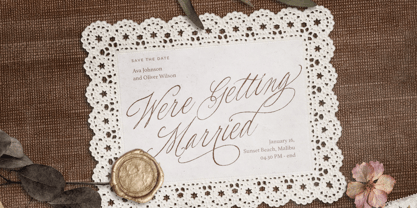 Les Bridgetise Font Poster 2