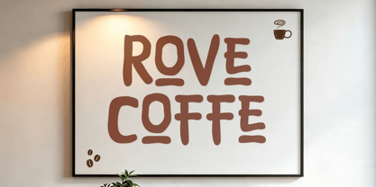 Brewlin Ruffe Font Poster 7