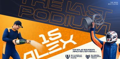 Wech Font Poster 6