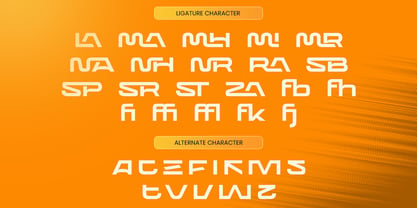 Wech Font Poster 9