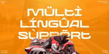 Wech Font Poster 12