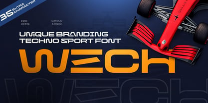 Wech Font Poster 1