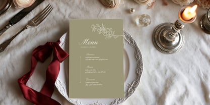 Vienna Romance Font Poster 10