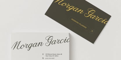 Vienna Romance Font Poster 9