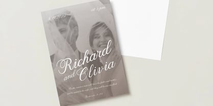 Vienna Romance Font Poster 5
