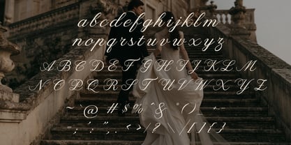 Vienna Romance Font Poster 2