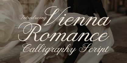 Vienna Romance Font Poster 1