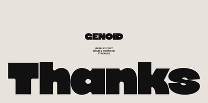 Genoid Font Poster 12