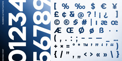 Monne Font Poster 12