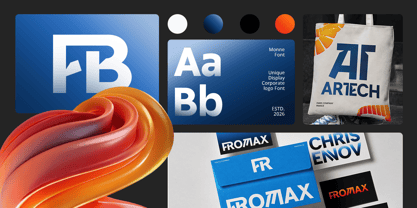 Monne Font Poster 2