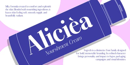 Sogreth Font Poster 5