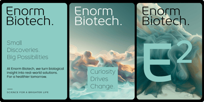 Enorm Font Poster 3
