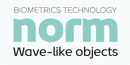 Enorm Font Poster 2