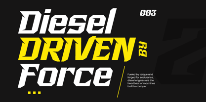 Racing Starter Font Poster 9