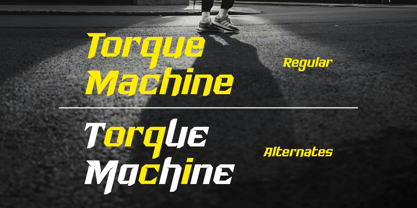 Racing Starter Font Poster 7