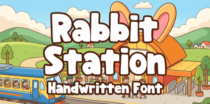 Rabbit Station Font Poster 1
