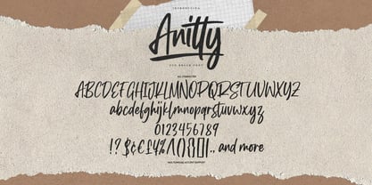 Anitty Font Poster 6