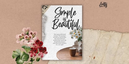 Anitty Font Poster 5