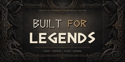 Ravnar Elder V2 Font Poster 3
