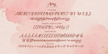 Asmy Font Poster 2