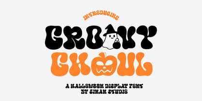 Groovy Ghoul Font Poster 1