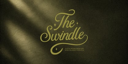La Moire Font Poster 3