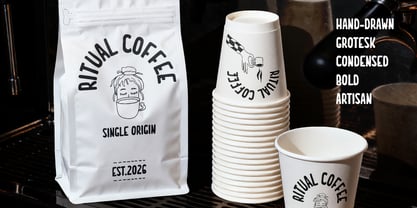 Crema Grotesk Font Poster 9