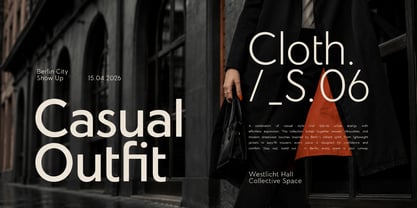 Gilmour Font Poster 2
