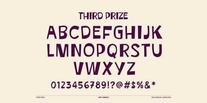 Third Prize Font Poster 2