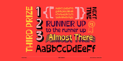 Third Prize Font Poster 9