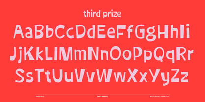 Third Prize Font Poster 5