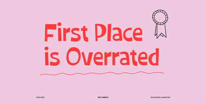 Third Prize Font Poster 6