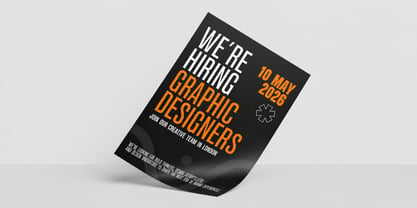 Glorious Condensed Font Poster 5