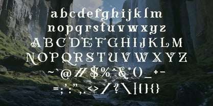Oath & Ember Font Poster 4