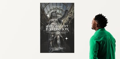 Oath & Ember Font Poster 7