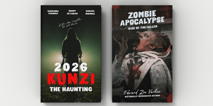 Brain Eater Font Poster 10