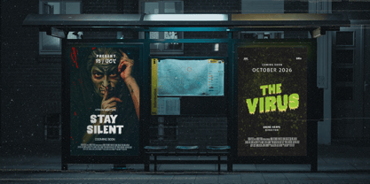 Brain Eater Font Poster 4