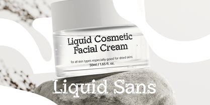 Yoon Liquid Sans Variable Font Poster 4