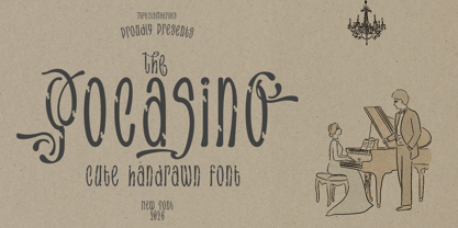Focasino Font Poster 1