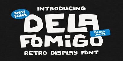 Dela Fomigo Font Poster 1