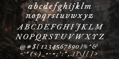 Ruined Empire Font Poster 2