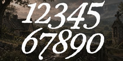 Ruined Empire Font Poster 9