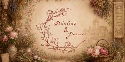Gilded Oath Font Poster 6