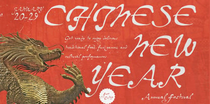 Gilded Oath Font Poster 10