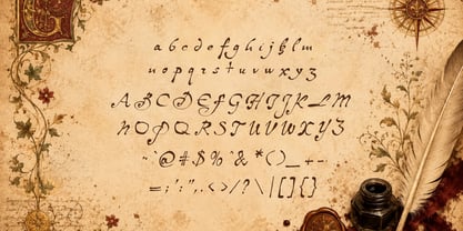Gilded Oath Font Poster 3